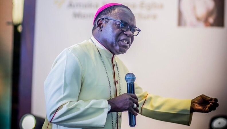 Viral Video Claiming Bishop Kukah’s Residence on Fire Is False, Sokoto Catholic Diocese Clarifies