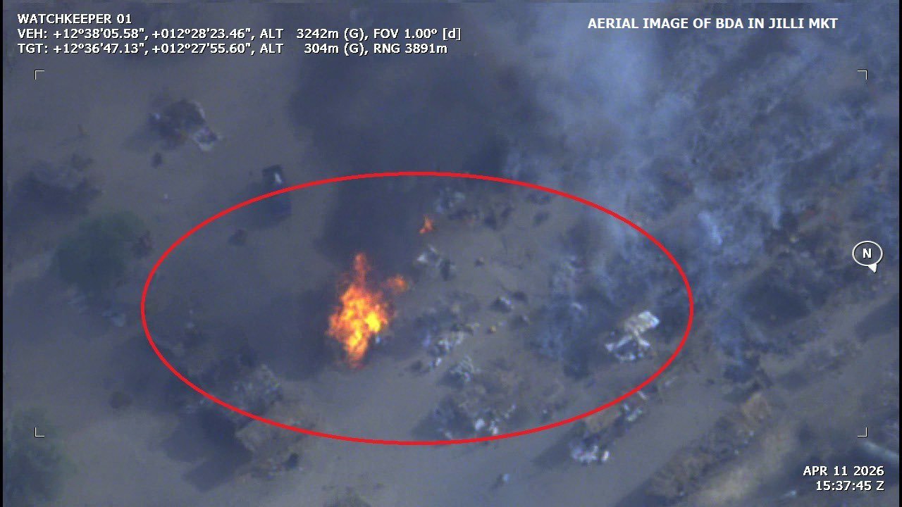NAF airstrikes neutralise terrorist logistics hub and enclave in precision Airstrike at Jilli, Gubio LGA of Borno
