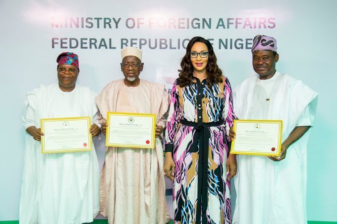 Nigeria Presents Letters of Credence to Ambassadors-Designate for UK, Framce, UN