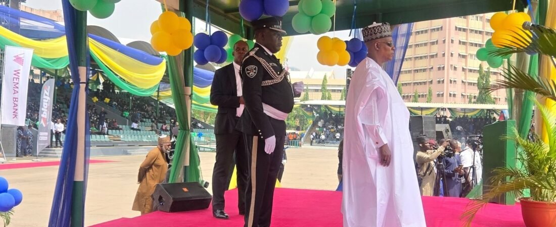 Shettima arrives at Eagle Square for National Police Day celebration