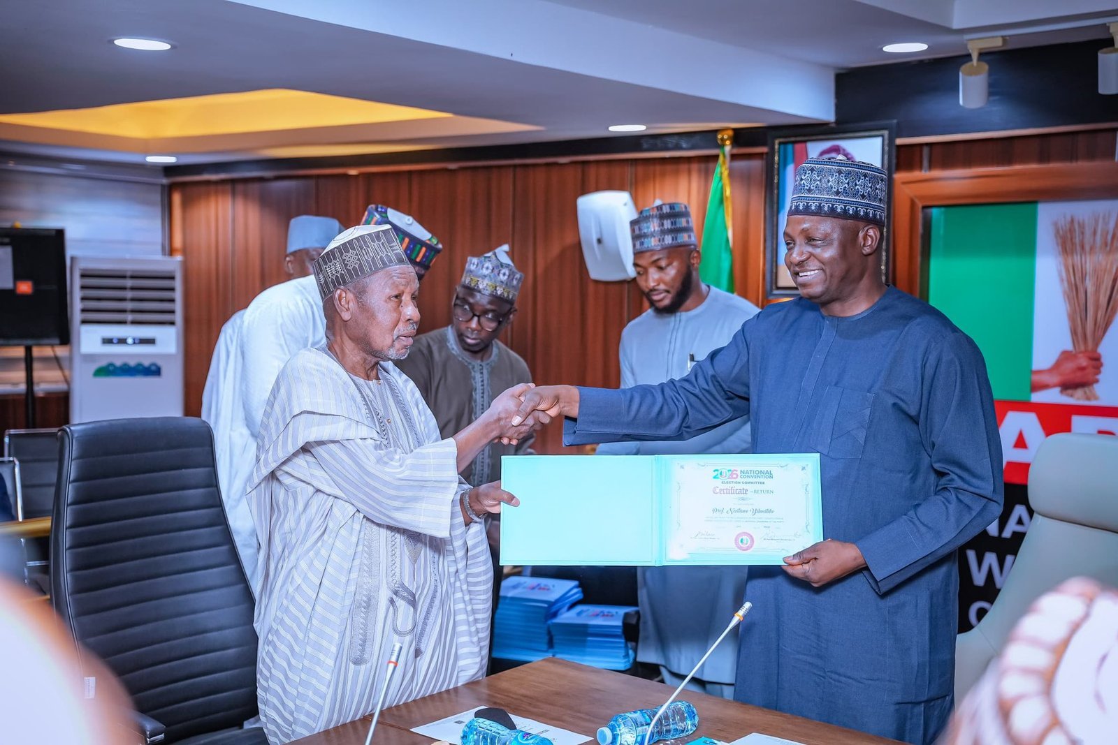 APC National Chairman Yilwatda receives Certificate of Return