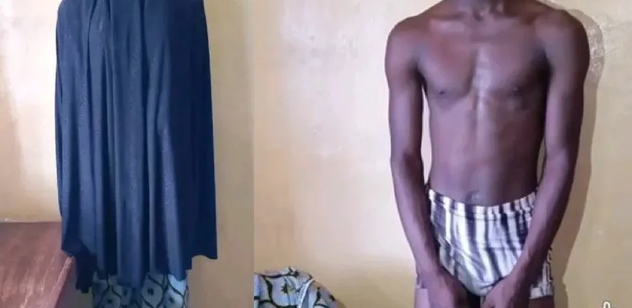 Romeo in Hijab: Yobe Man Arrested for Disguising as Woman to See Girlfriend