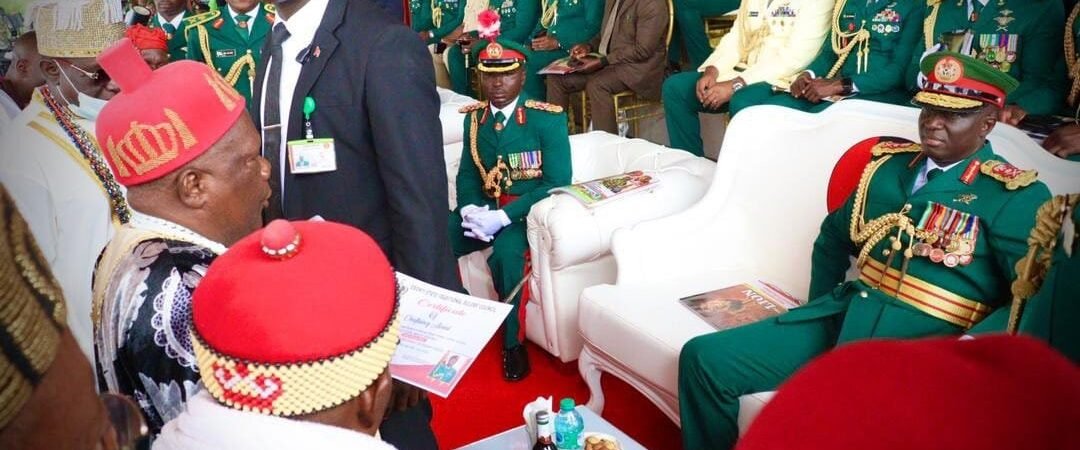 Army Chief honoured with prestigious traditional title of “Omu Udo I of Ebonyi”