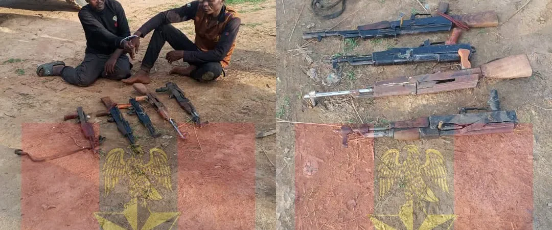 Troops bust illegal arms manufacturing syndicate, recover weapons in Kebbi