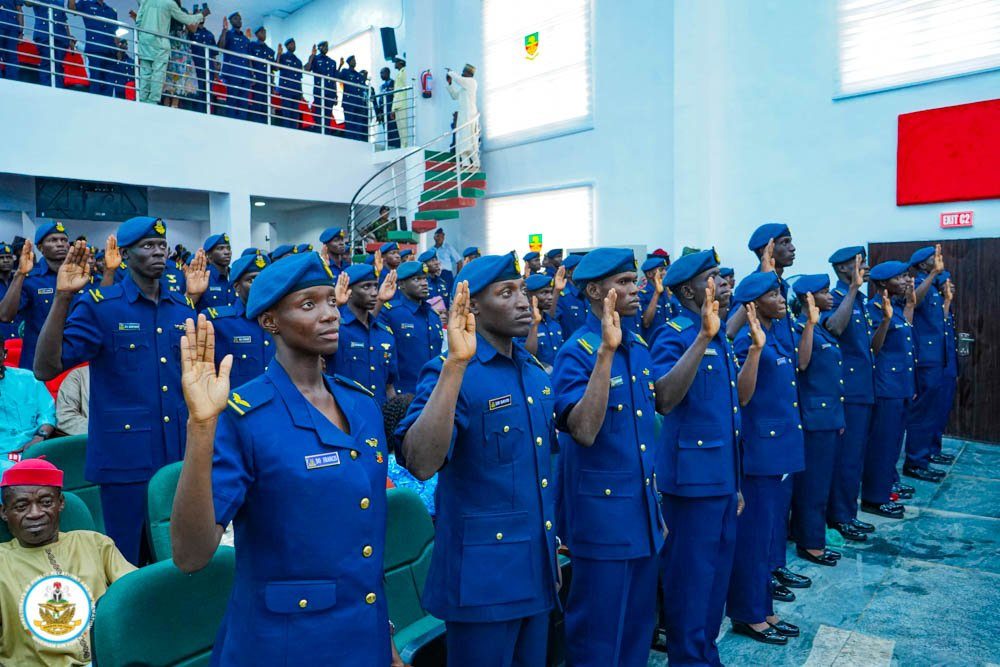 CAS tasks new NAF officers Chief of the Air Staff (CAS), Air Marshal Sunday Kelvin Aneke, has welcomed 351 newly commissioned officers into the Nigerian Air Force and urged them to serve the nation with courage, discipline and professionalism.