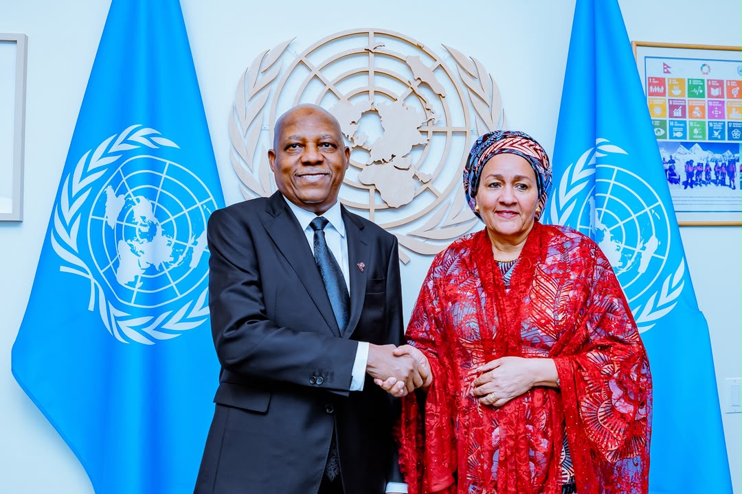 Shettima meets UN Deputy Secretary General Amina UNGA 81: Shettima says Africa's exclusion from Security Council threatens global legitimacy