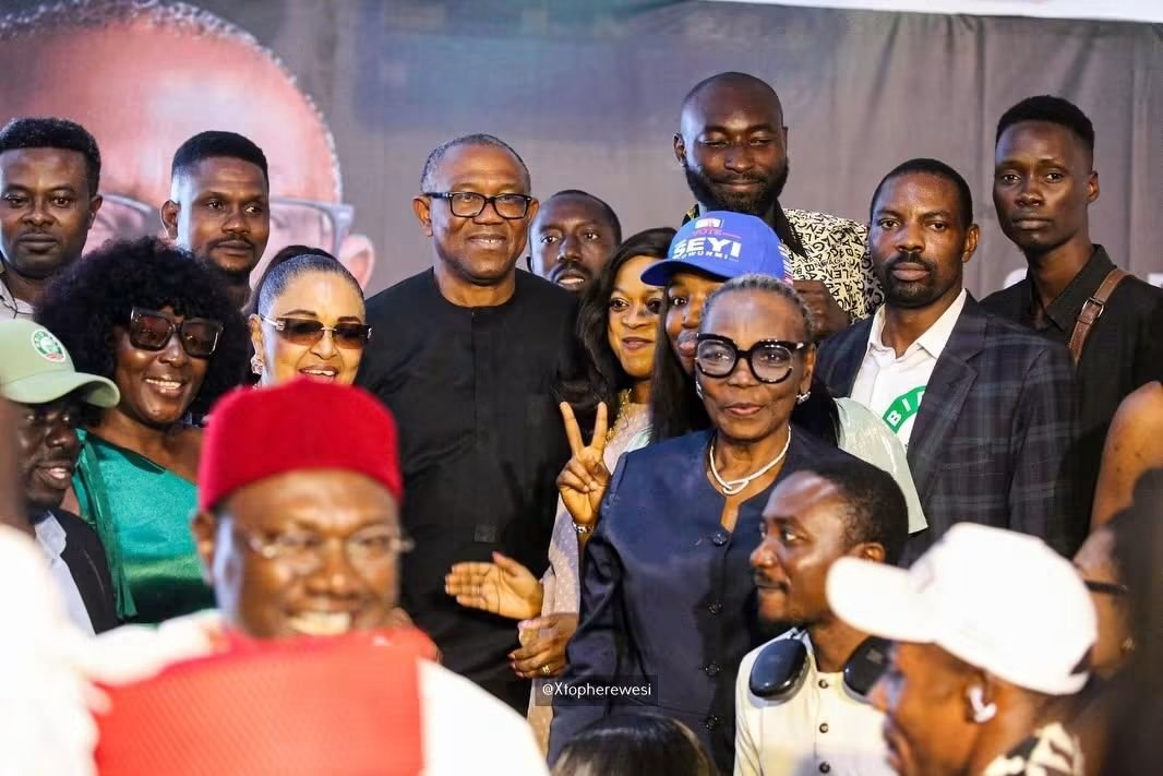 Peter Obi meets NDC candidates in Lagos