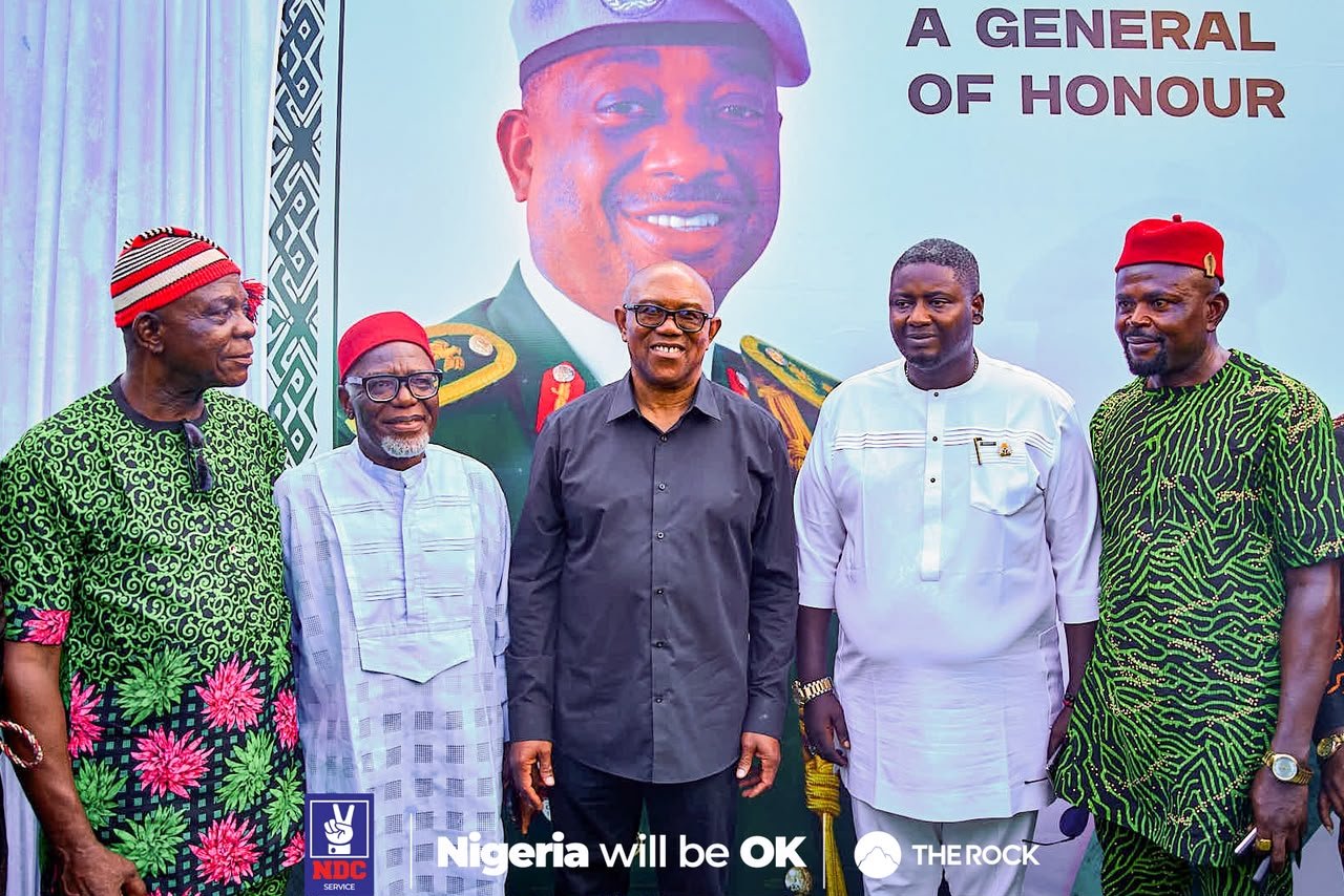HUN8mA_XwAACovE Obi honours late General Obiakor, demands better welfare for Nigeria’s military personnel