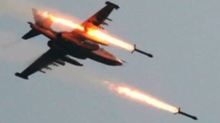 NAF bombs terrorists hideout at Rijana Hill im Kaduna