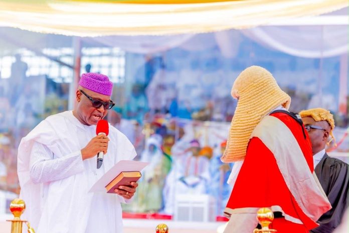 Oyebanji swears in as ekiti Governor PHOTOS: Ekiti Governor Abiodun Oyebanji sworn in for 2nd term