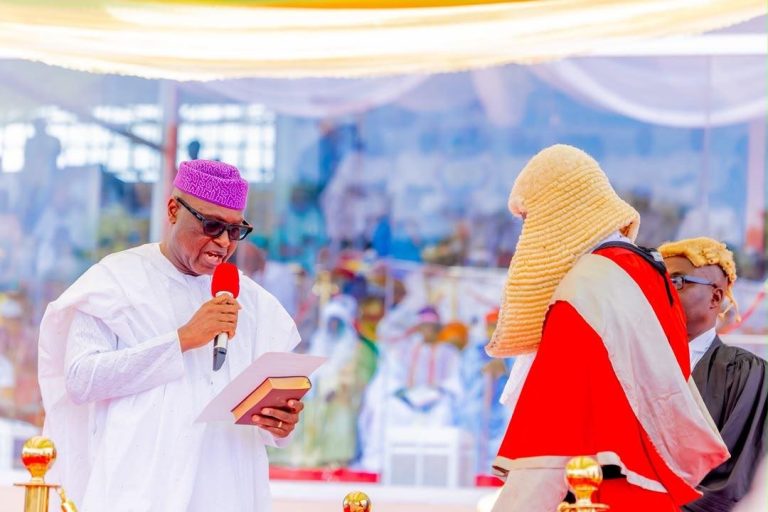 PHOTOS: Ekiti Governor Abiodun Oyebanji sworn in for 2nd term