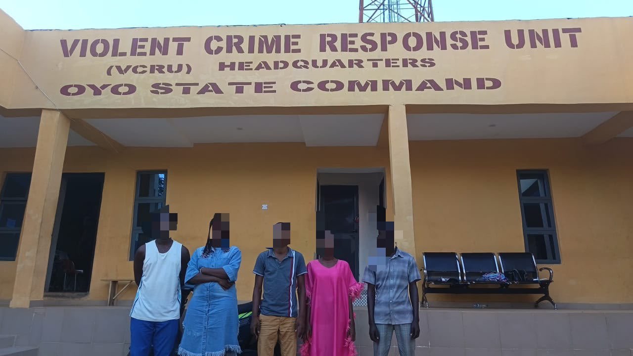 Oyo police rescue foreigners