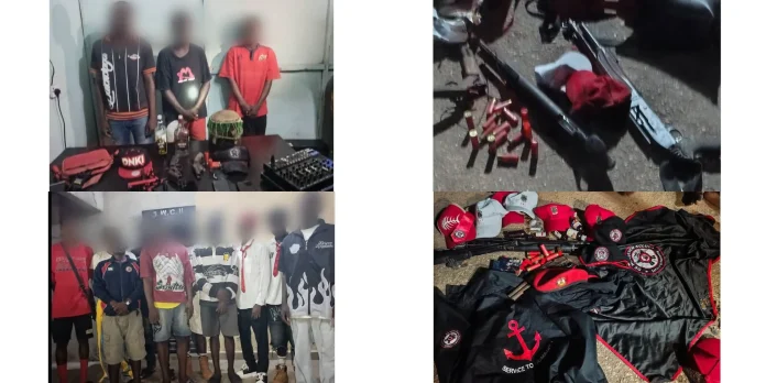 Police arrest 95 suspected cultists, recover 5 firearms in Delta Delta police raid cult gathering, arrest 95 suspects, recover guns, ammunition