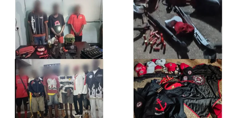 Delta police raid cult gathering, arrest 95 suspects, recover guns, ammunition