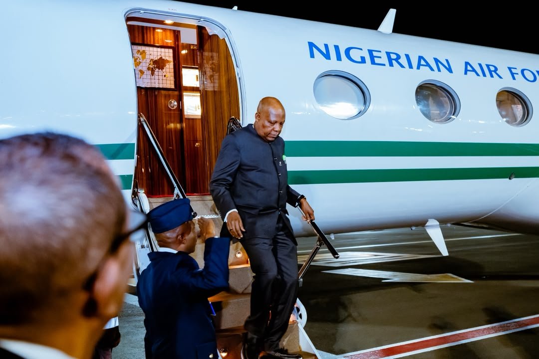 Shettima lands in Ethiopia Shettima land in Ethiopia