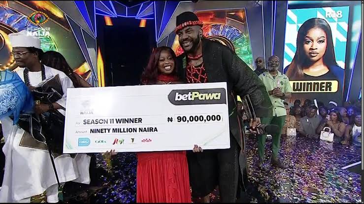 Temi Nkem wins BBNaija Season 11, claims N160 million grand prize