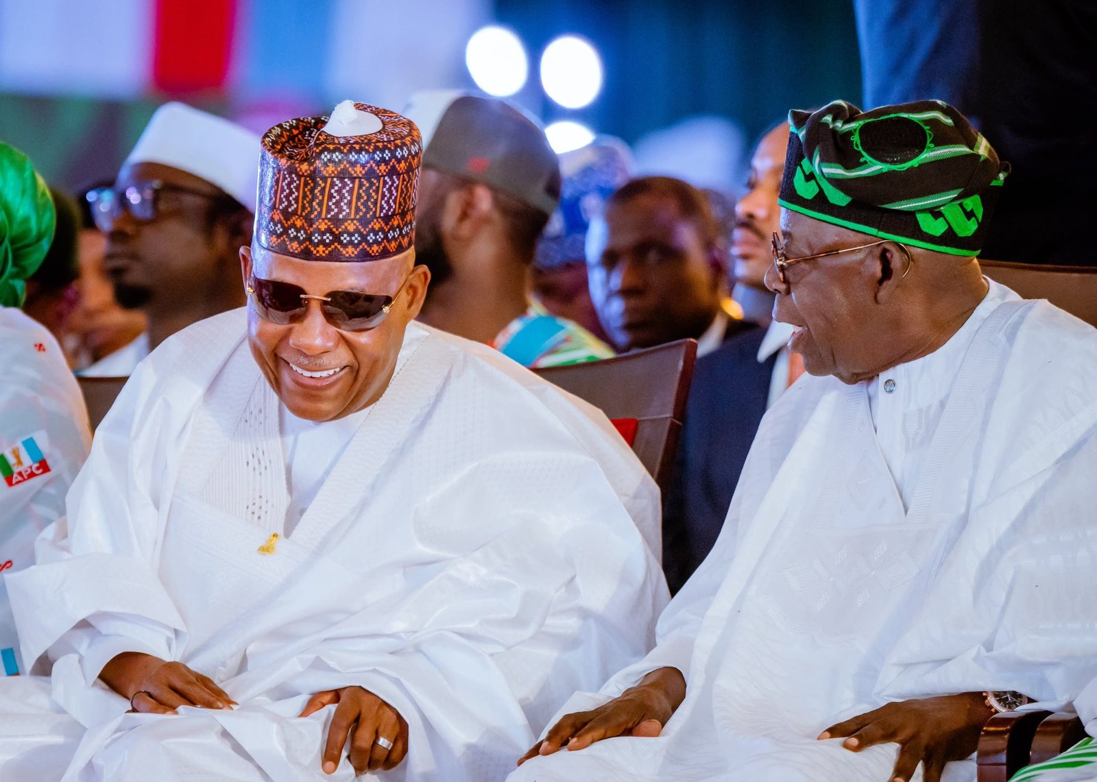 Tinubu Shettima attends APC PCC inauguration