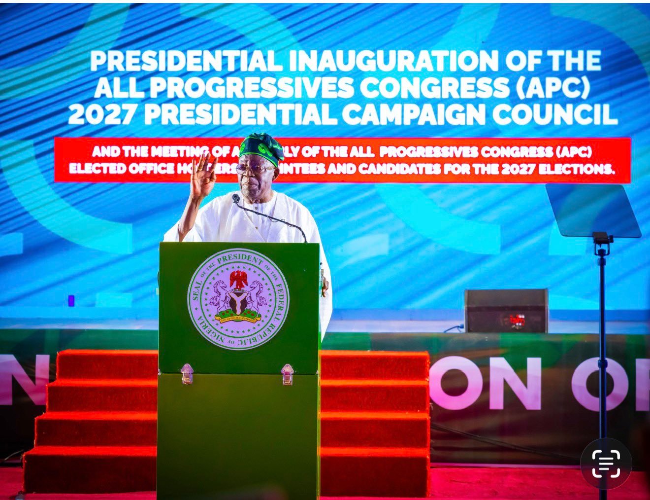 Tinubu inaugurates APC presidential campaign council 6