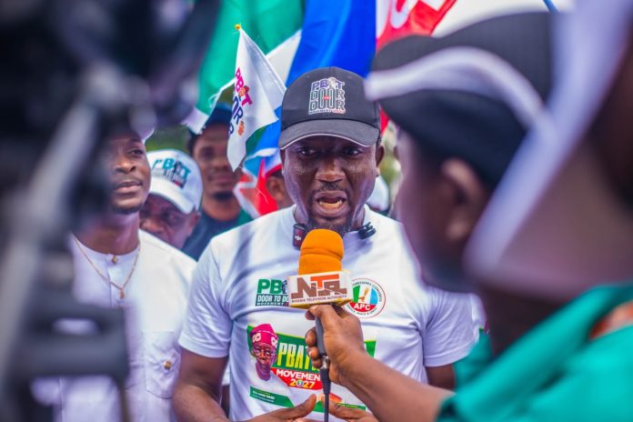 Tompolo storms Ondo as Aiyedatiwa kicks off Tinubu's doo Tompolo storms Ondo as Aiyedatiwa kicks off Tinubu's door-to-door 2027 campaign