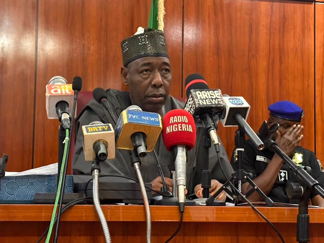 Zulum Borno State Governor Babagana Zulum