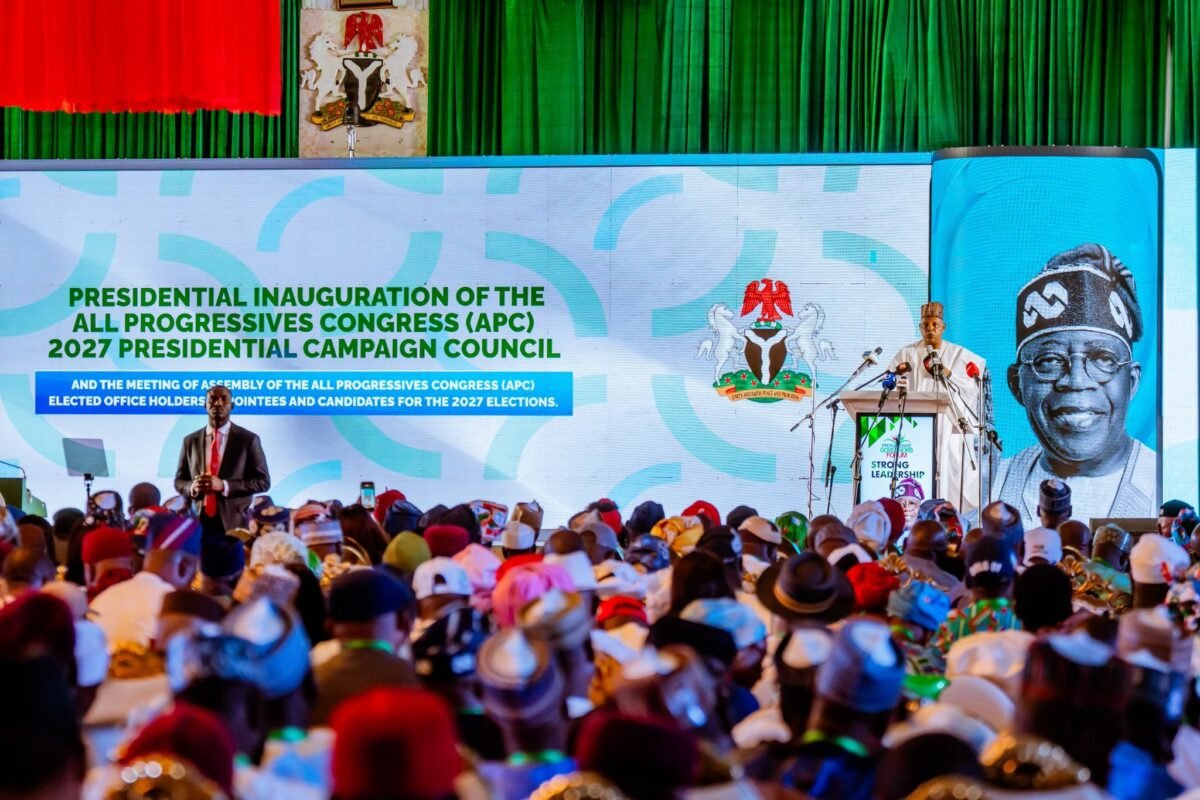 2027: Tinubu, Shettima Launch APC Presidential Campaign Council in Abuja