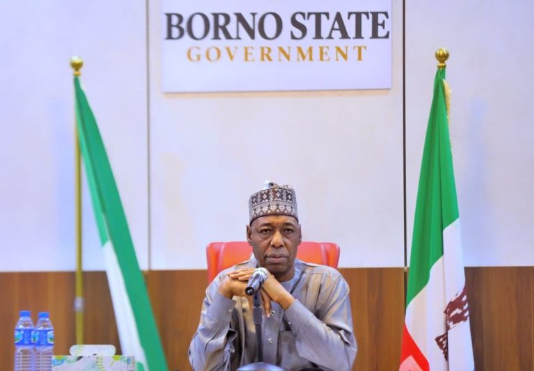 Zulum calls for coordinated military offensive in Lake Chad