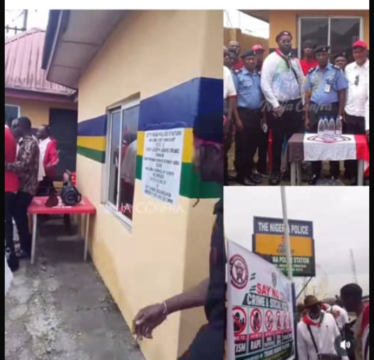 cultists renovates police station in rivers