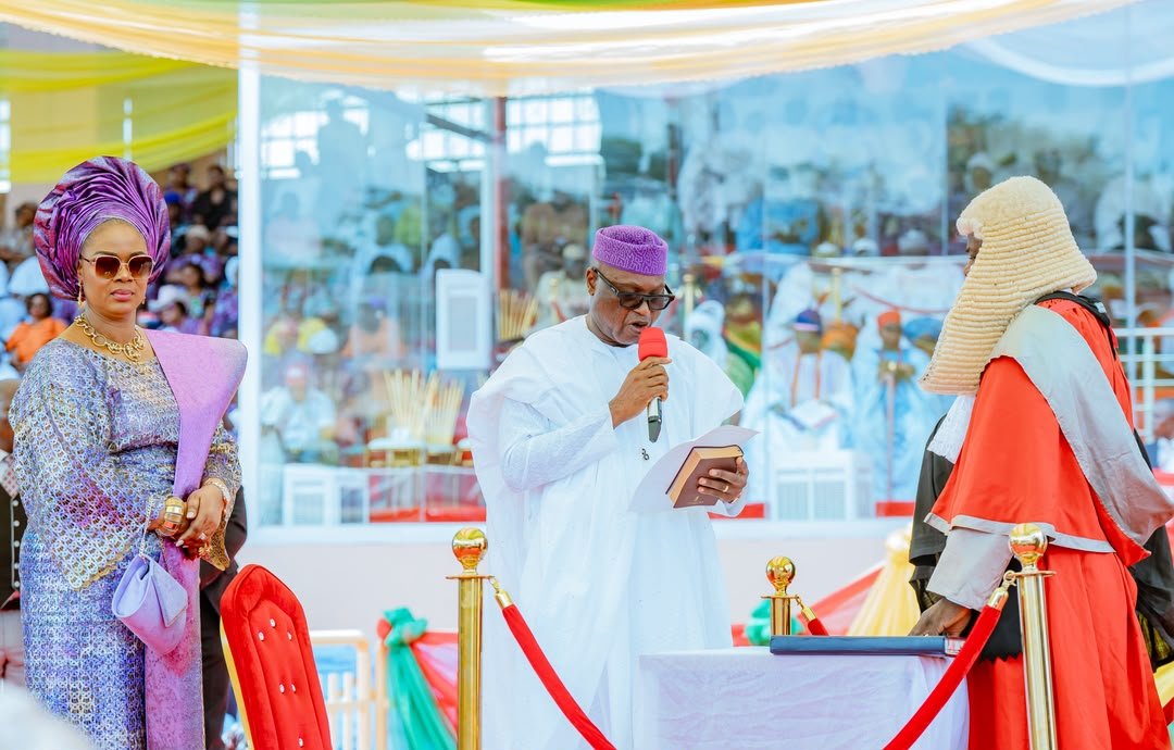 PHOTOS: Ekiti Governor Abiodun Oyebanji sworn in for 2nd term